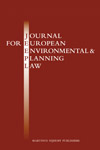 Journal For European Environmental & Planning Law