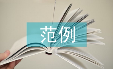 財(cái)務(wù)分析范例