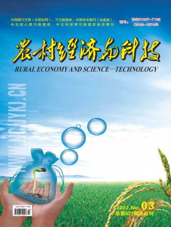 農村經濟與科技論文