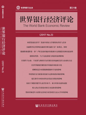 世界銀行經(jīng)濟(jì)評(píng)論論文